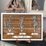 Birth Flower Mother/ Grandmother's Garden Project