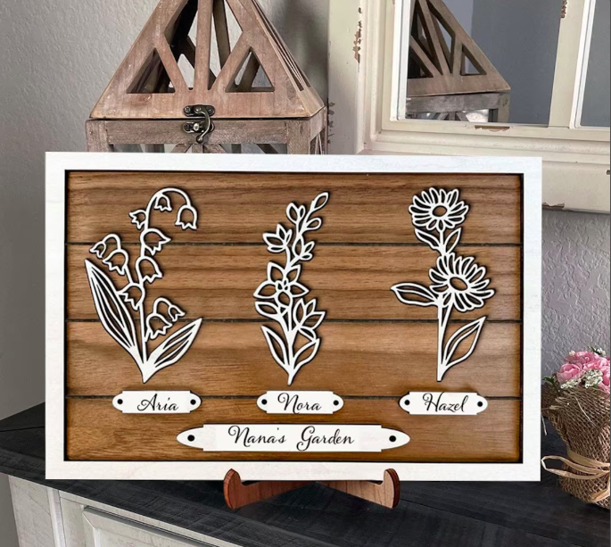 Birth Flower Mother/ Grandmother's Garden Project