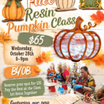 Resin Pumpkin Class