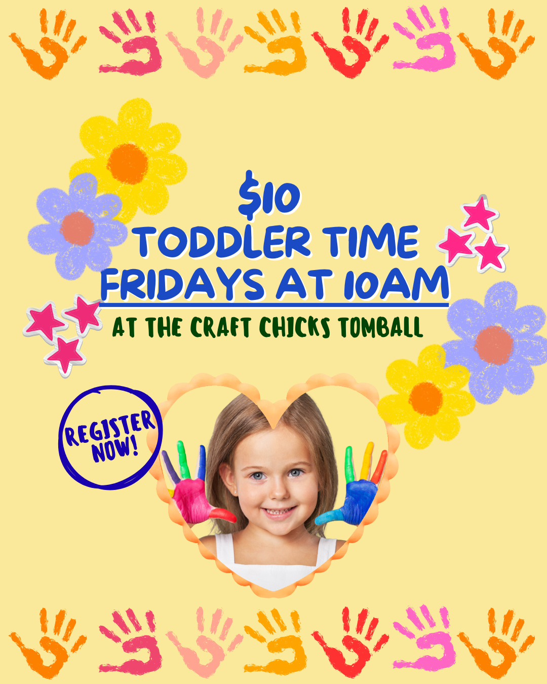 $10 Toddler Time at 10am