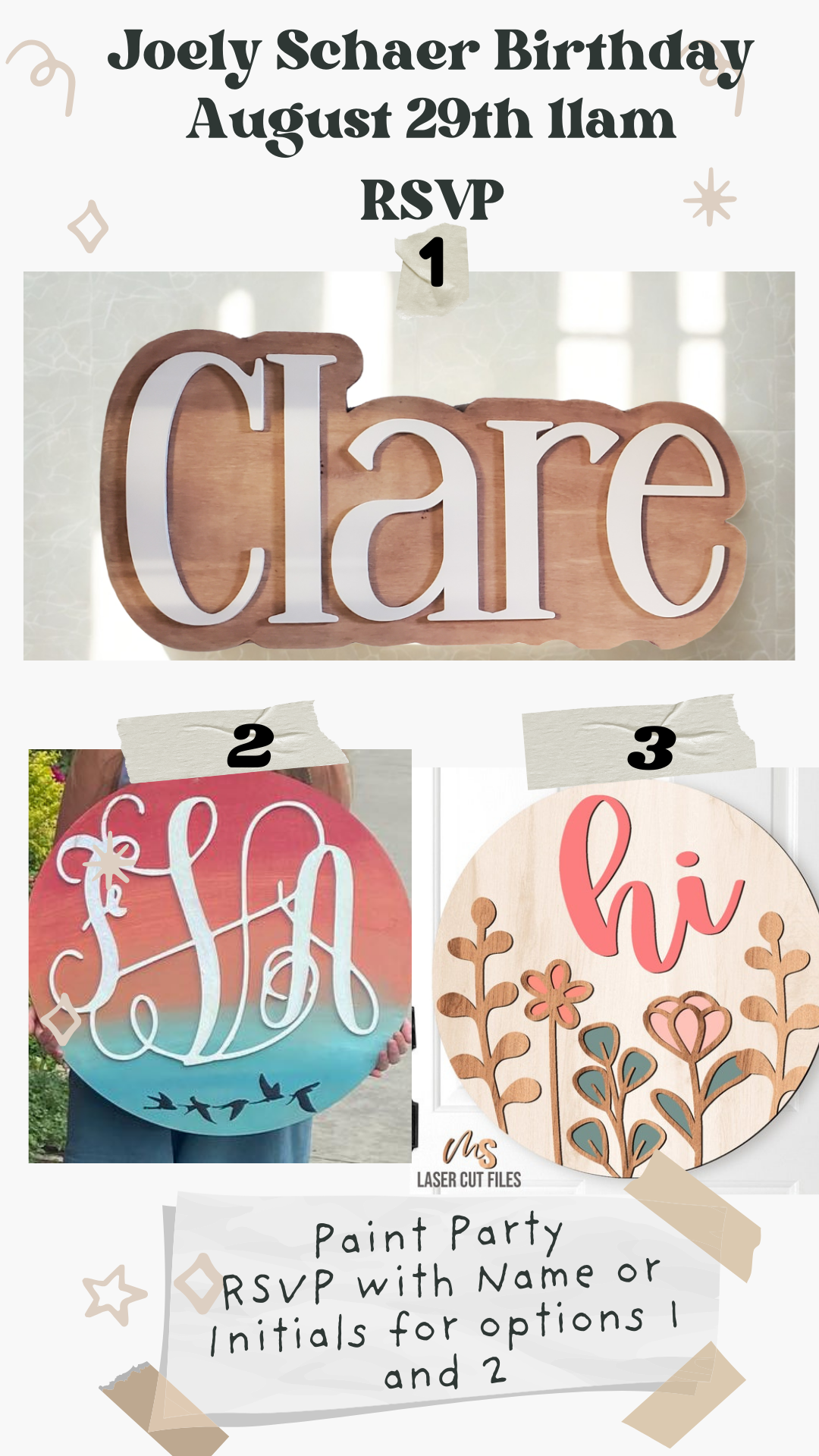 Joely Schaer Birthday Party