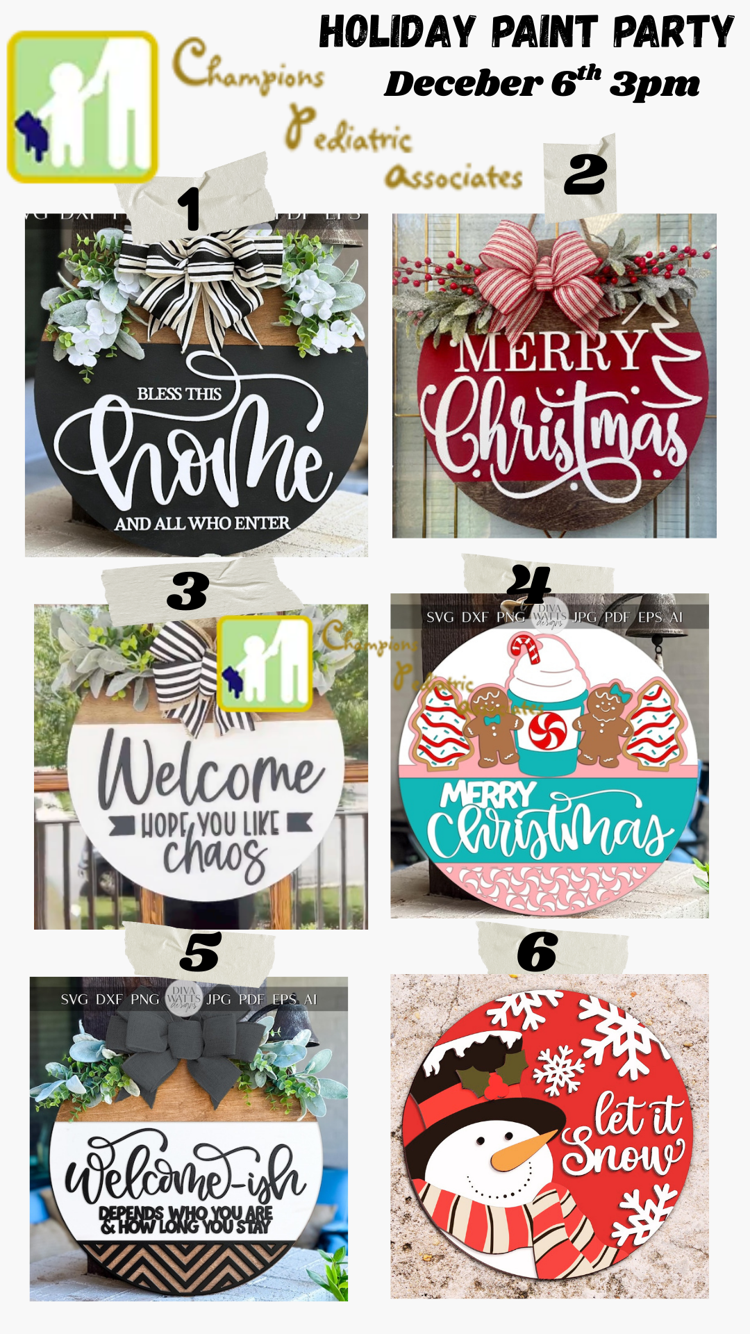 Champions Pediatric Associates Holiday Party