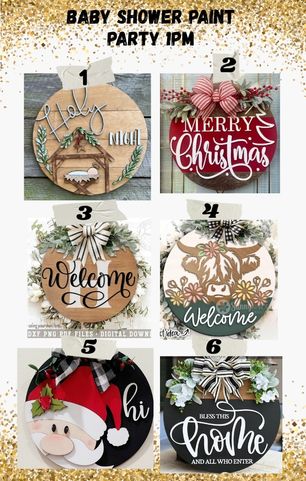 Baby Shower Paint Party