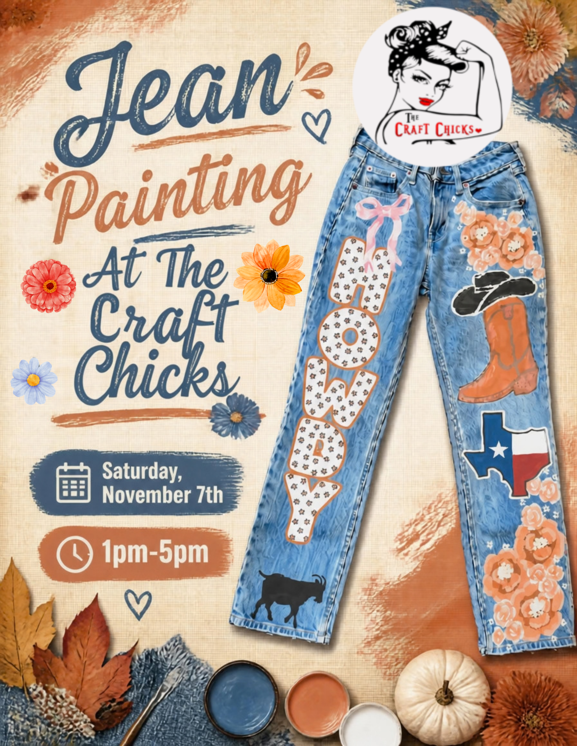Two Step Jean Painting Event!!!