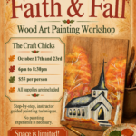 Faith & Fall: Wood Art Paint Workshop