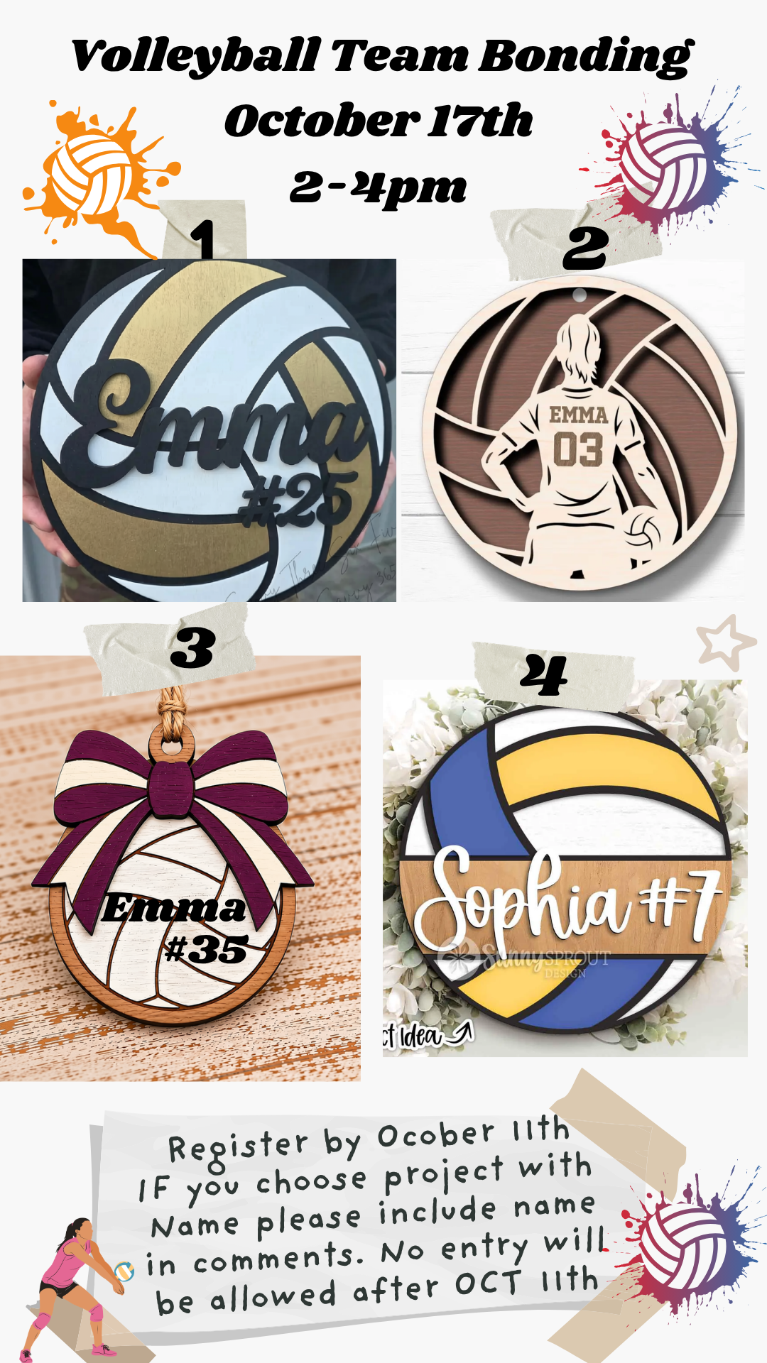 Volleyball  Team Building Event